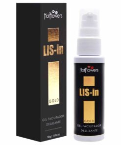 Lis-In Gold Gel Anal Facilitador - Ideal para Primeira Vez